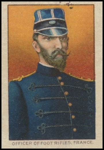Officer of Foot Rifles France